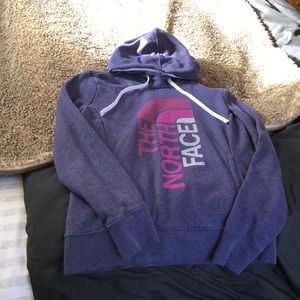 North Face Purple sweatshirt